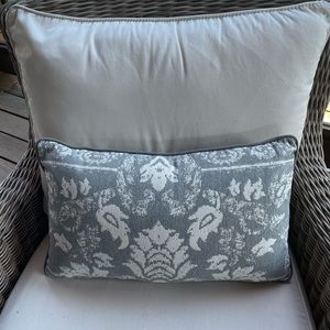 Set of 3 Frontgate outdoor pillows